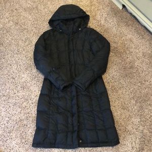 Women’s North face down Jacket. Black XS, EUC